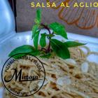 Spaguetti con salsa al aglio