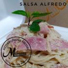 Spaguetti con salsa Alfredo