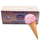 helado de fresa
