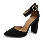 Zapatos de tacón de 10cm (Color: Negro, Talla - 11)