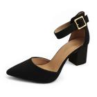 Zapatos de tacón 5 cm (color negro Talla: 9)