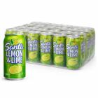 Refresco Gaseado Santa Limón (Caja de 24 latas)